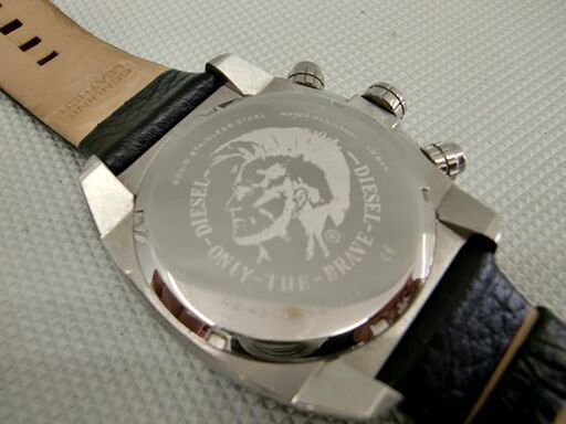 ☆DIESEL 腕時計 クロノグラフ DZ-4341 ディーゼル 10気圧防水