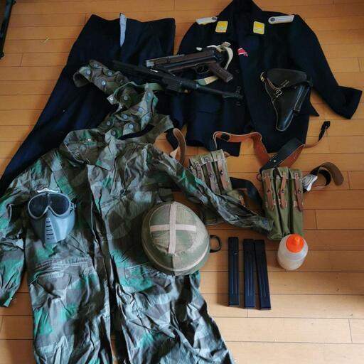 サバゲー用コスプレセット ww2ドイツ落下傘部隊 - 埼玉県の家具