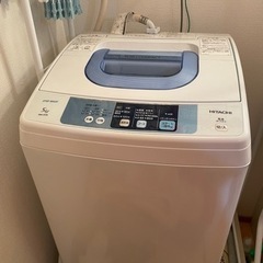 【7月中旬掲載終了予定】全自動洗濯機（HITACHI）