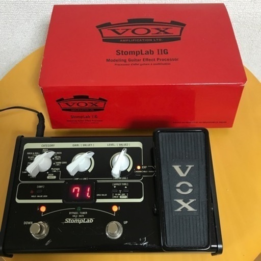 VOX エフェクター セット MAY8 VOX MYSTIC EDGE + VXT-1 セット 真空管アンプ／エフェクター