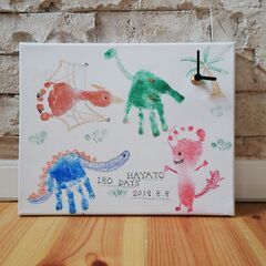 越谷レイクタウン　７月２０日　赤ちゃんから参加できる手形アート時計 - イベント