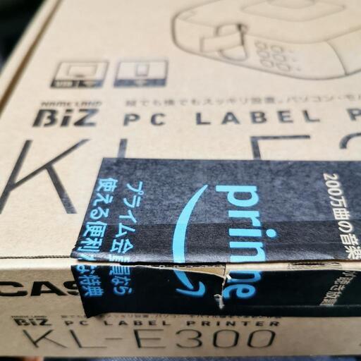 ネームランド KL-E300新品開封確認済み  スマホから簡単印刷できる  フォントもスマホのが使用できます