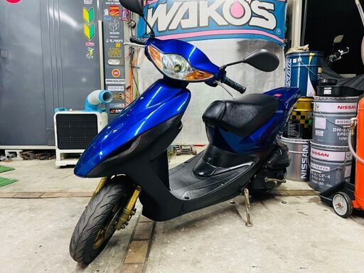 ★実動！ DIO Z4 ディオ PGM-Fi AF63 5.3馬力水冷4バルブエンジン バッテリー・シートカバー新品！ 千葉 木更津 配送可 原付★