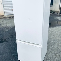 ♦️EJ1103番AQUAノンフロン冷凍冷蔵庫 【2018年製】