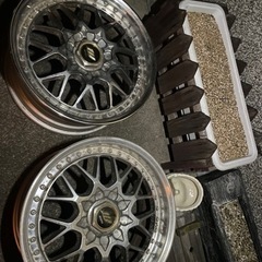 work！深リム！メッシュ！17インチホイールメルセデス―ベンツエンジン 