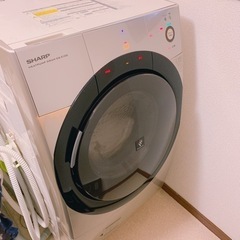⭐︎6/25-26引取り限定⭐︎シャープ ドラム式洗濯乾燥機 E...