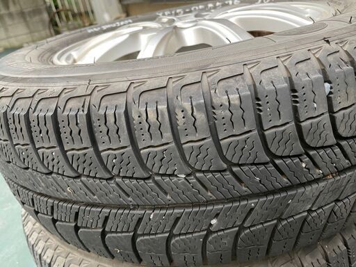 タイヤ、ホイール NISSANI JUKE 195/65R 15 ( MICHELIN ) 雪 タイヤ 