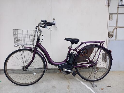 【標準モード39km表示】1105 電動自転車 ヤマハ PAS NATURA 8.7AH 26インチ