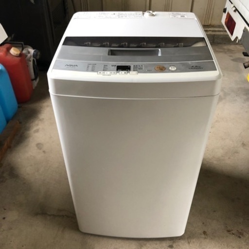 ◎AQUA　アクア　全自動洗濯機　4.5kg　AQW-S45E　2018年製