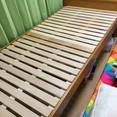 木製シングルベッド（すのこ）