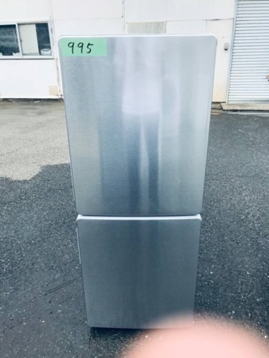 ①✨2018年製✨995番 ノジマ✨冷凍冷蔵庫✨EH-R1482F‼️