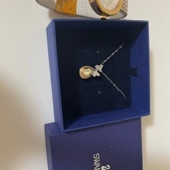 スワロフスキー ネックレス&腕時計セット