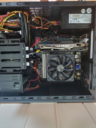 商談中）【自作中古PC①】(CPU:Core i5-3475S/ メモリ:8GB/ SSD:128GB