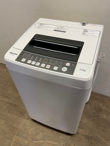 062004 ハイセンス洗濯機2018年製5.5kg