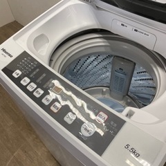 062005 ハイセンス洗濯機　2019年製5.5kg