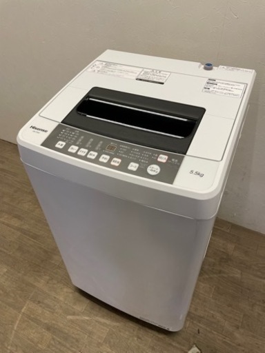062005 ハイセンス洗濯機　2019年製5.5kg