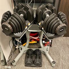 手渡し限定※東京都港区】パワーラック一式 可変式ダンベル プレート160KG