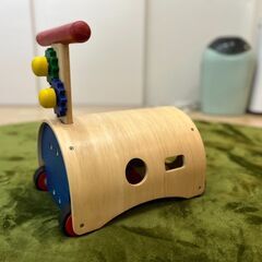 【無料】エド・インターの木製手押し車