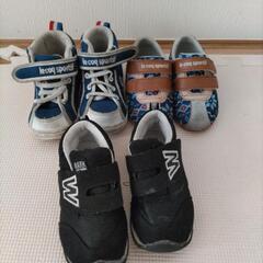 キッズ　靴　14サイズ　le coqsportif  　西松屋ス...
