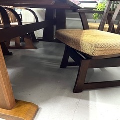 オークのダイニングセット