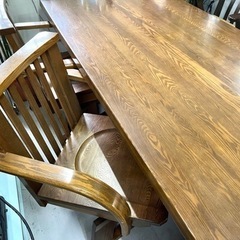 オークのダイニングセット