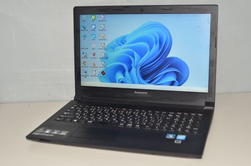 中古良品ノートパソコン 最新Windows11+office LENOVO B50-30 Celeron/メモリ4GB/HDD500GB/15.6インチ/無線内蔵/DVDマルチ/WEBカメラ
