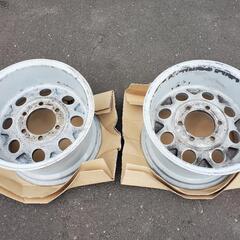 ★15×10J★2本★139.7/6H★ET-45★【15インチ】 ★MADE IN USA★ ミッキートンプソン風★中古アルミホイール★札幌★