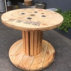 木枠　空ドラム　テーブル