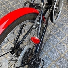 希少　DUCATI ドゥカティ  20型折畳み 自転車　レッド