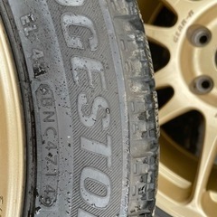 ファイナルスピード　ビックキャリパー対応　17インチ 8j +46 114.3 5穴　ホイール　スタッドレスタイヤ付き