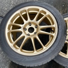 ファイナルスピード　ビックキャリパー対応　17インチ 8j +46 114.3 5穴　ホイール　スタッドレスタイヤ付き