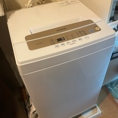 アイリスオーヤマ　全自動洗濯機5kg 美品