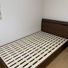 6/24まで!!! 超美品!!! ニトリセミダブルベッド&マットレスセット