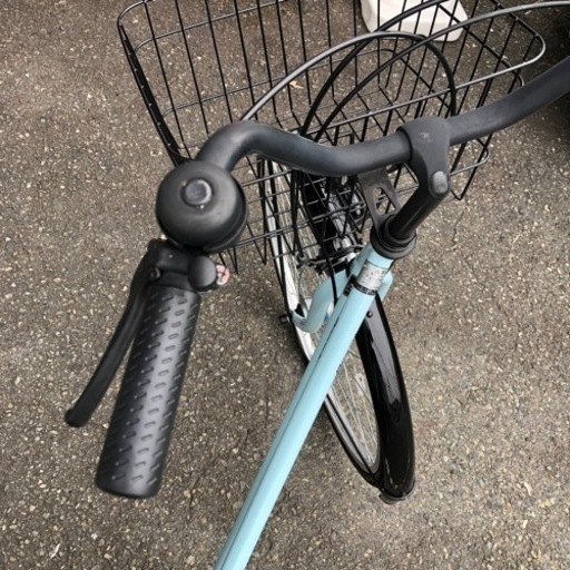 △▼美品です！丸石サイクル　legere 26インチ　ライトブルー▼△AK658