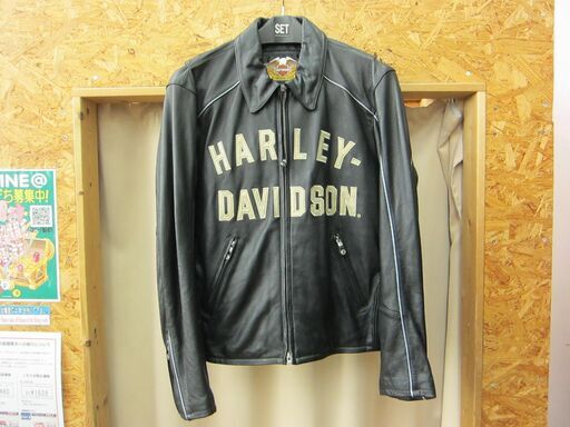 Harley Davidson 100th Anniversary レザージャケット サイズM 古着