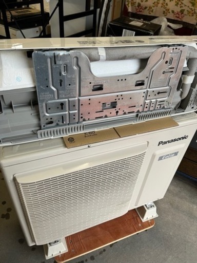 激安!!18畳 Panasonic 家庭用ルームエアコン CS-567CF2/CU-567CF2 5.6kW 2017年 単相200V