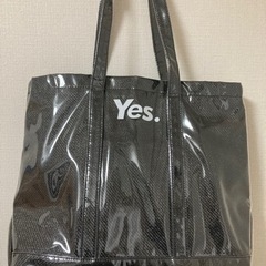 【ネット決済・配送可】yesのトートバッグ