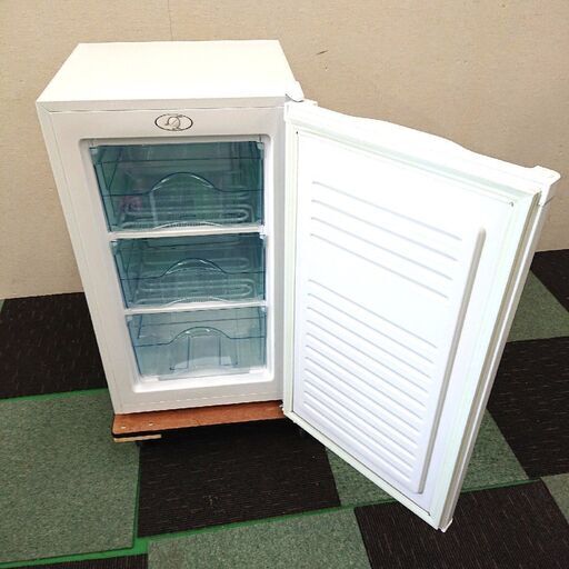 冷凍ストッカー 冷凍庫 BESTEK ベステック BTLD109 1ドア 60L 右開き 直冷式冷凍庫 引き出し付き 2020年製造