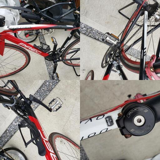 引取決定済み】ロードバイク あさひ PREC OVATION アルミフレーム 2×8