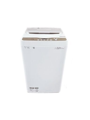 シャープ　洗濯機　ES-GE6D-T　6㎏　2020年　SHARP　H113