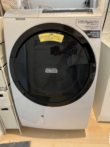 値下げしましたドラム式洗濯機 洗剤自動投入 2020年製 BD-SX110EL www ...