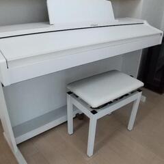 【美品】ROLAND ローランド 電子ピアノ RP501R ホワ...