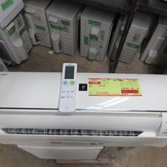 K03317　シャープ　中古エアコン　主に10畳用　冷2.8kw...