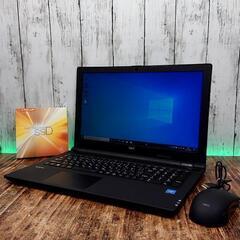 動作確認済】美品 NEC ノートPC VF-U 新品 SSD 240GB intel Celeron 3855U