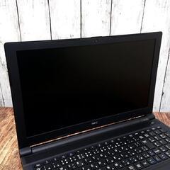 動作確認済】美品 NEC ノートPC VF-U 新品 SSD 240GB intel Celeron 3855U