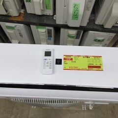 K03328　シャープ　中古エアコン　主に6畳用　冷2.2kw／...