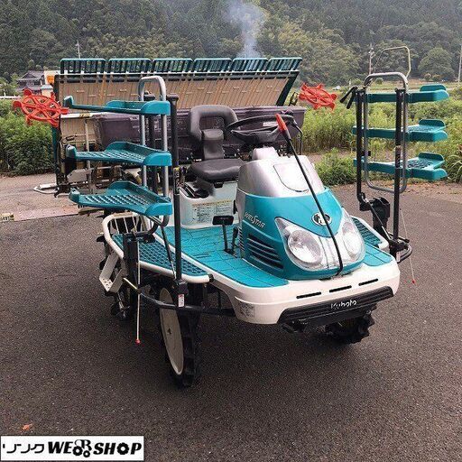 【陸送可能】クボタ 田植機 SPU650 除草剤散布機 滴下マン 液剤 299時間 15馬力 ロータリー式 ダブルタイヤ 施肥機 自動水平 田植え機 中古品