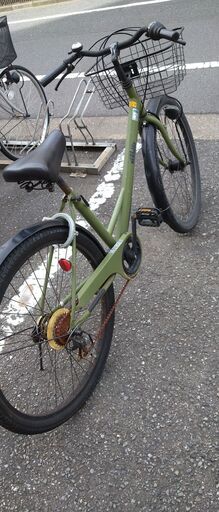 自転車 緑 【急ぎ！！】