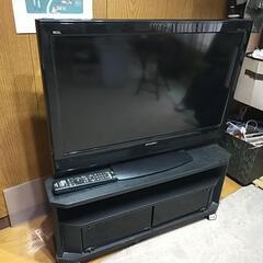 MITSUBISHI　REALテレビ台セットリモコン付き