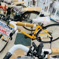 🚴1年保証!!未使用!! 21Technology(21テクノロジー) ロードバイク シマノ製14変速ギア🚴  